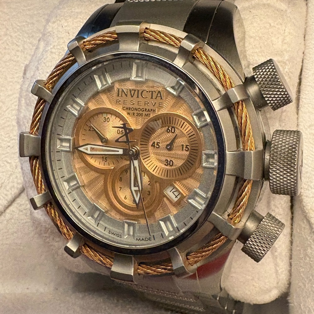 Invicta Reserve Bolt Swiss Ronda 5040.D Caliber Men's Watch
